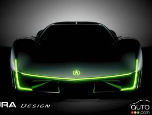 Acura NSX Electric Successor Previewed as Design Study